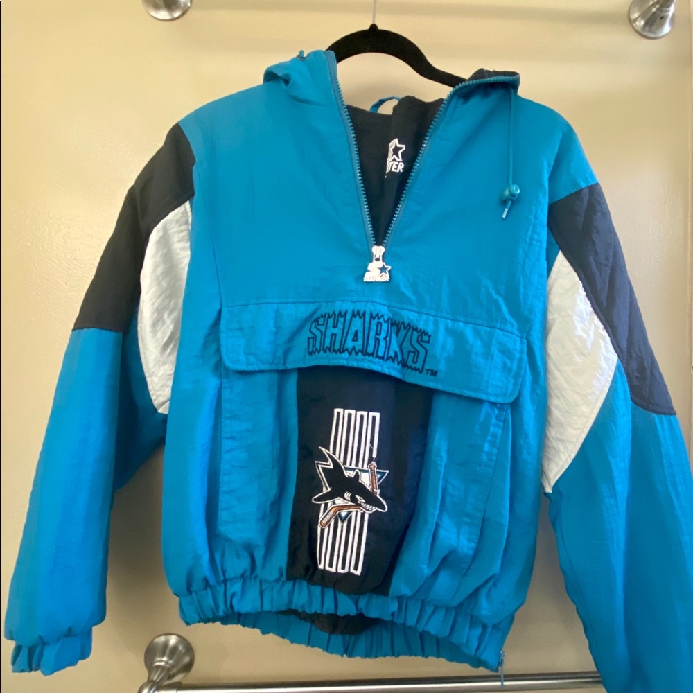 Rare Vintage San Jose Sharks Starter jacket💎